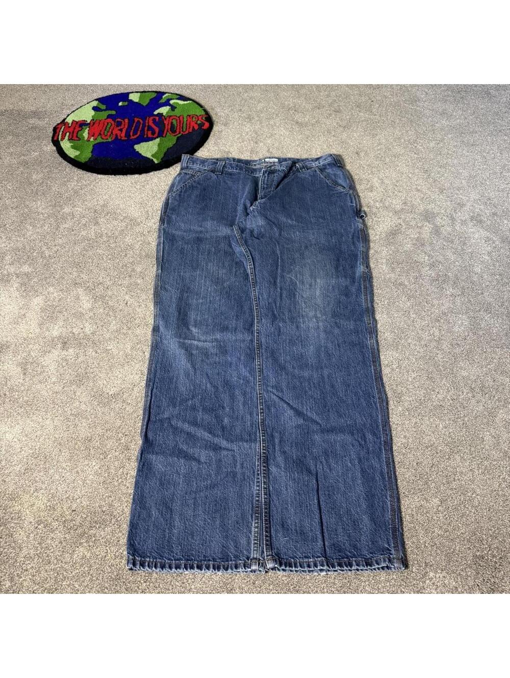 y2k vintage carhartt carpenter denim jeans
